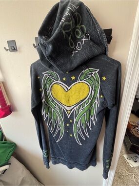 Sinful by affliction women's long sleeve hoodie